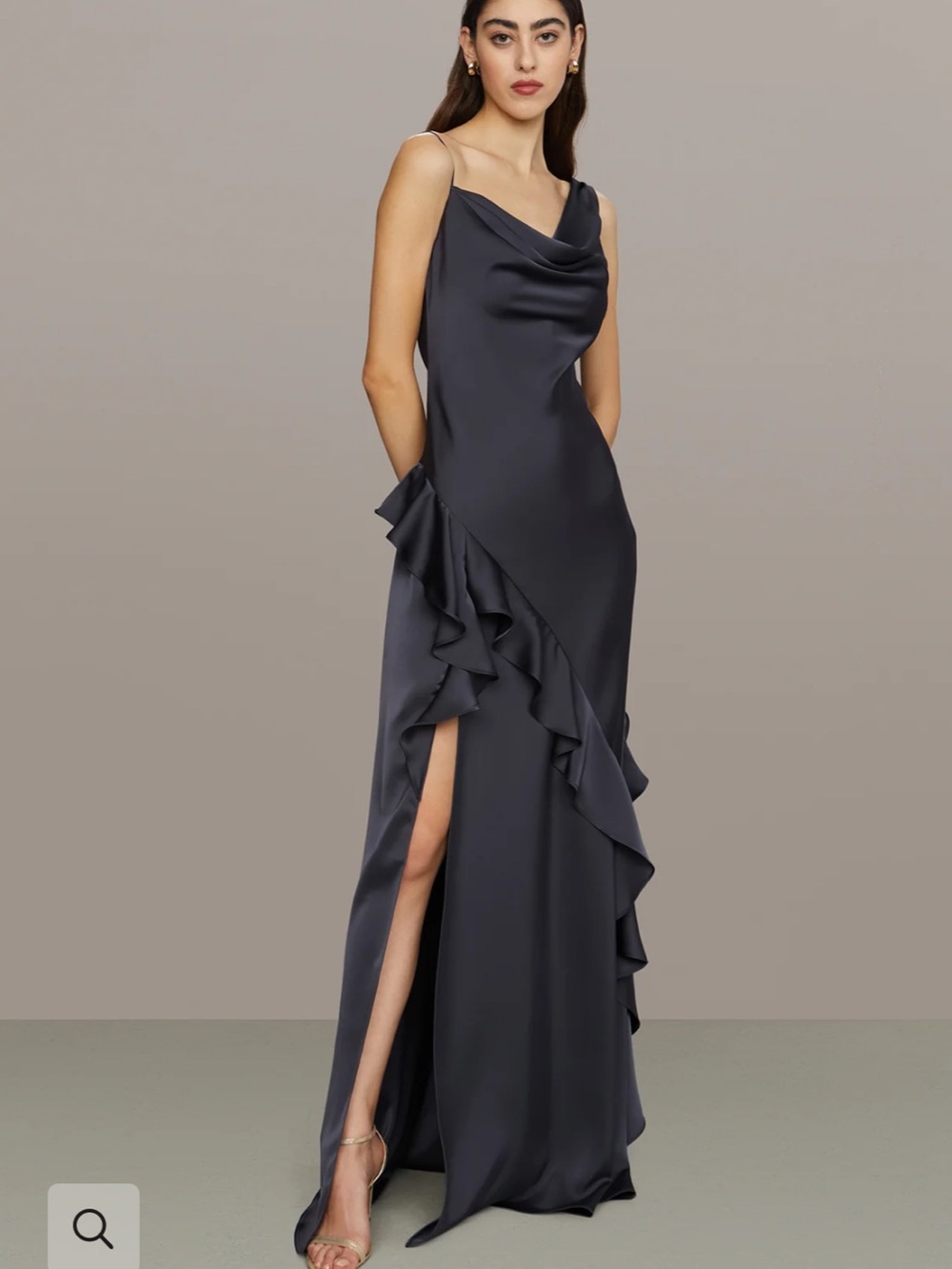 AMUR Juliet Charmeuse Gown